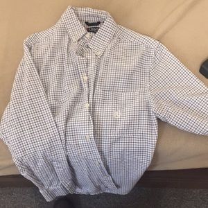 Chaos plaid button up dress short